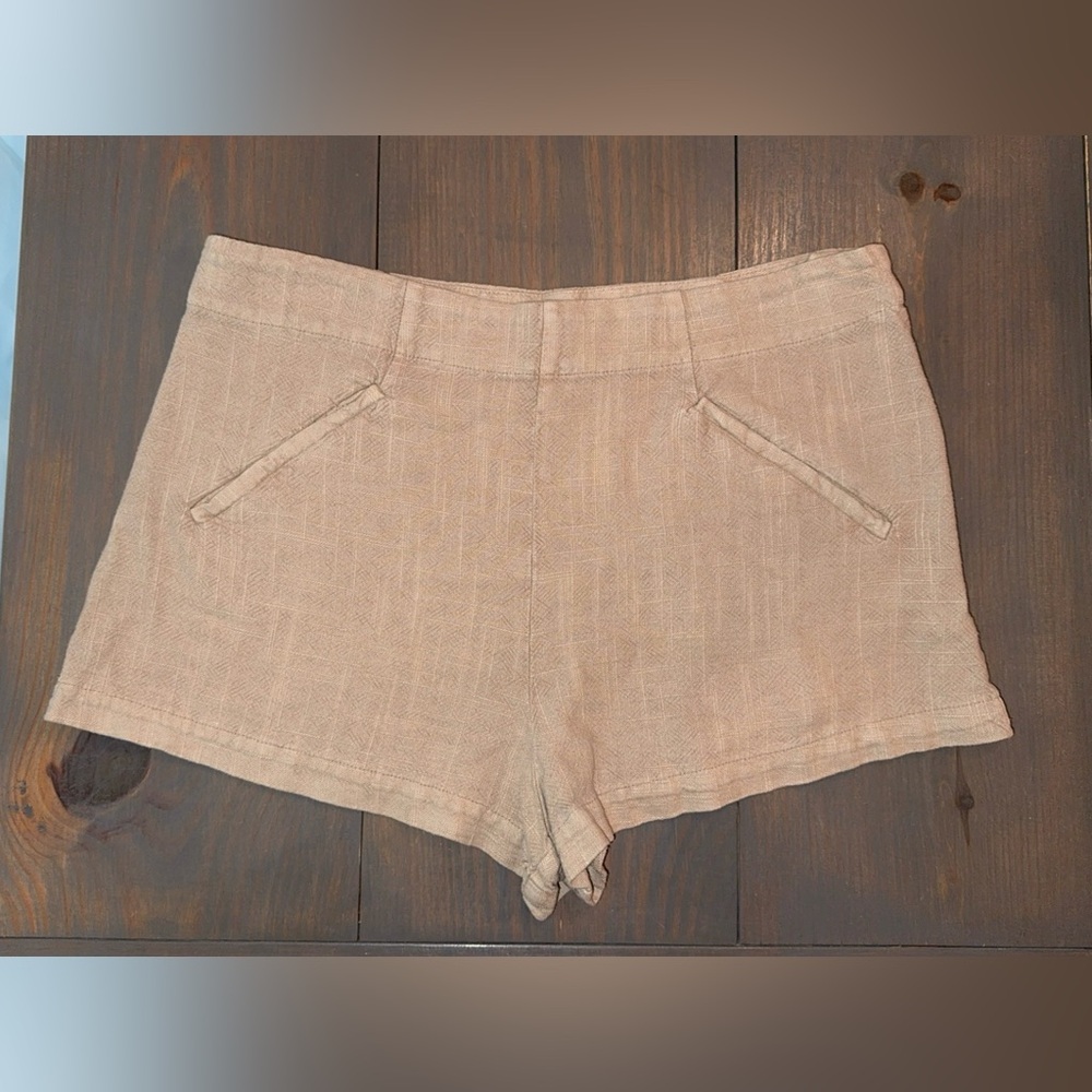 Free People Khaki Shorts Size 6